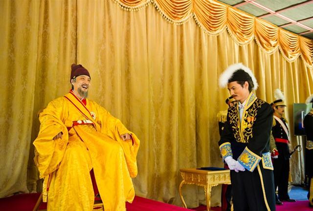 궁중문화축제 외국공사 접견례 재현 장면  [사진제공=문화재청]