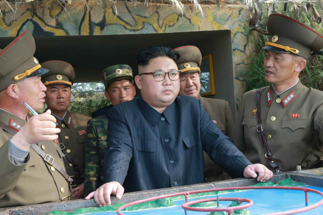North Korea's leader Kim Jong-un. Yonhap