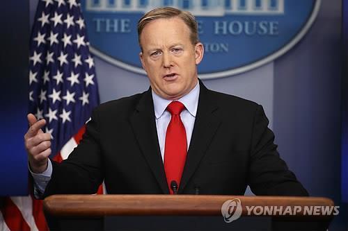White House press secretary Sean Spicer (Yonhap)