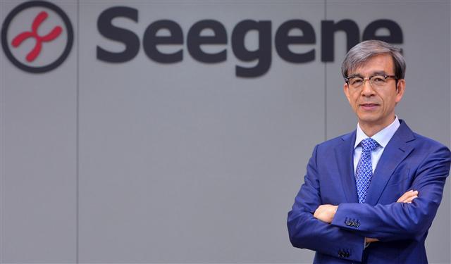 서울 송파구 씨젠 본사에서 만난 천종윤 대표는 “성장성이 무궁무진한 분자진단 시장을 깨우고, 대중화를 앞당기겠다”고 강조했다. 이상섭 기자 babtong@