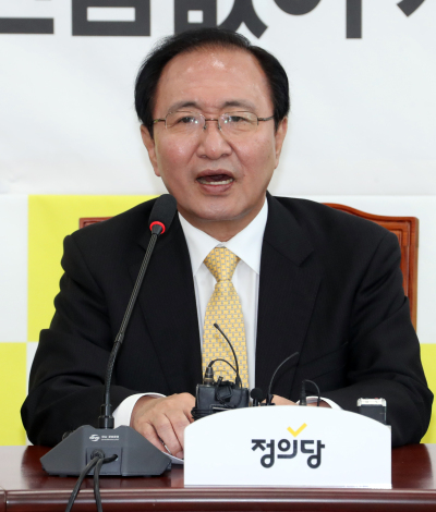노회찬 정의당 원내대표 [사진제공=연합뉴스]