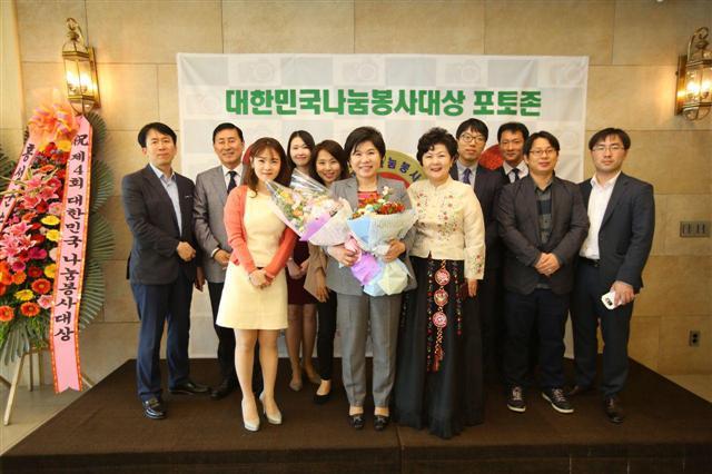 조은희 서초구청장 ‘대한민국나눔봉사 대상’