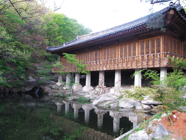 의친왕이 살던 별궁의 정원 성락원