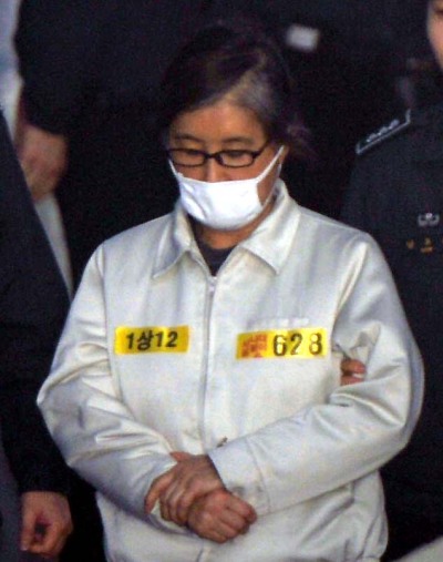 [사진=법정에 출석하는 최순실 씨]
