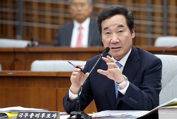 Prime minister nominee Lee Nak-yon (Yonhap)