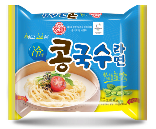 [사진=오뚜기 콩국수라면]