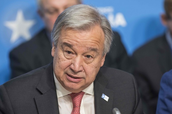 UN Secretary General, Antonio Guterres (AFP-Yonhap)