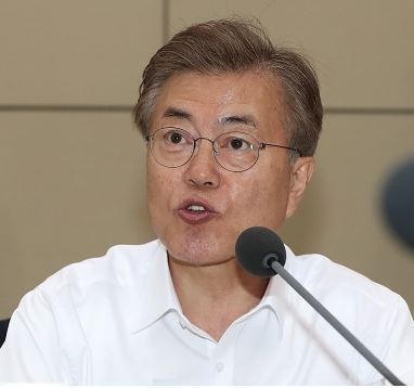 South Korean President Moon Jae-in (Yonhap)
