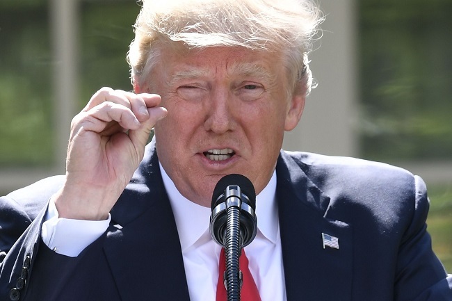 US President Donald Trump (AFP-Yonhap)