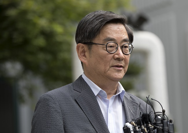 Ahn Kyong-whan, the justice minister nominee (Yonhap)