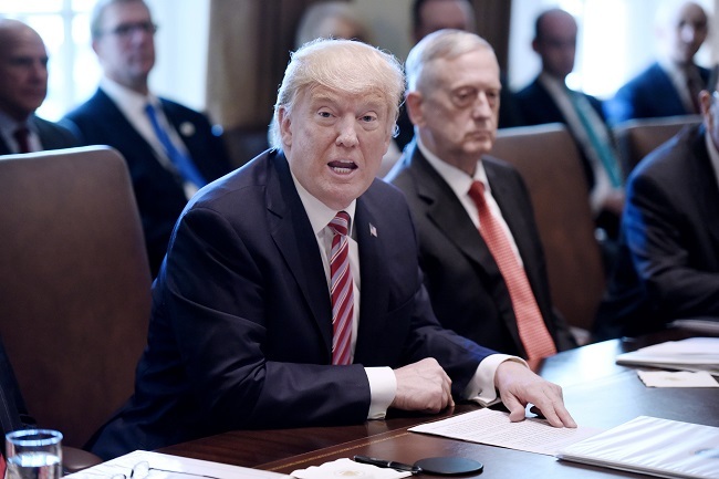 US President Donald J. Trump (EPA-Yonhap)