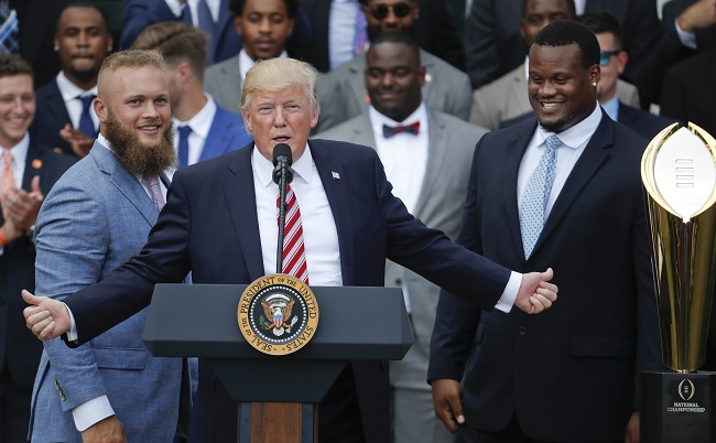 US President Donald J. Trump (AP-Yonhap)