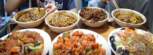 먹방의 한 장면 (사진=유튜브 캡처)