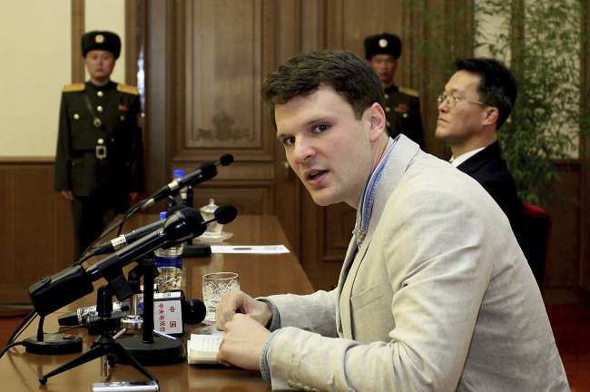 Otto Warmbier (AP-Yonhap)