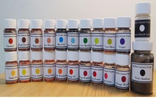 This photo, released by the Food and Drug Safety Ministry on June 21, 2017, shows Mora Pigments that were smuggled from France into South Korea. (Yonhap)