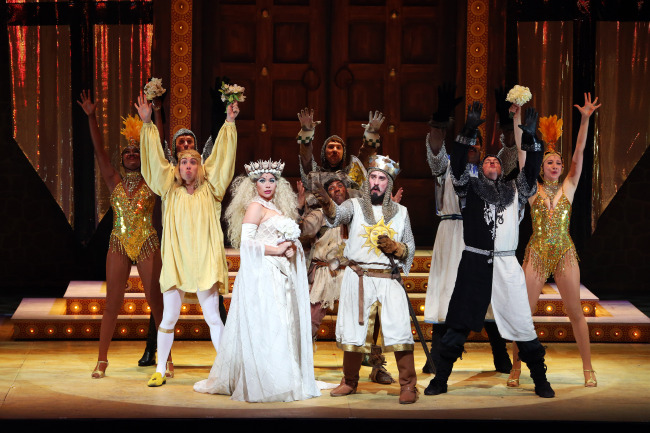 “Spamalot” is being performed at the Daegu Opera House on Friday, as part of the Daegu International Musical Festival.  (DIMF)