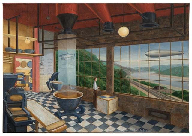 악셀 크라우제, 마법사의 제자, 70×100 cm, Oil on canvas, 2017.
[사진제공=갤러리LVS]