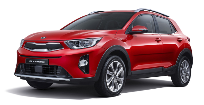 Kia Motors' Stonic subcompact SUV. (Yonhap)