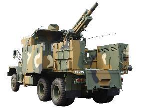 The new self-propelled 105 mm howitzer in this photo provided by the Defense Acquisition Program Administration. (Yonhap)