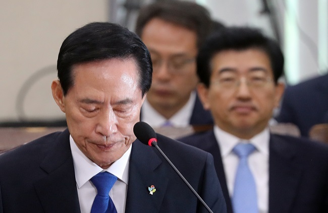 Defense Minister nominee Song Young-moo (Yonhap)