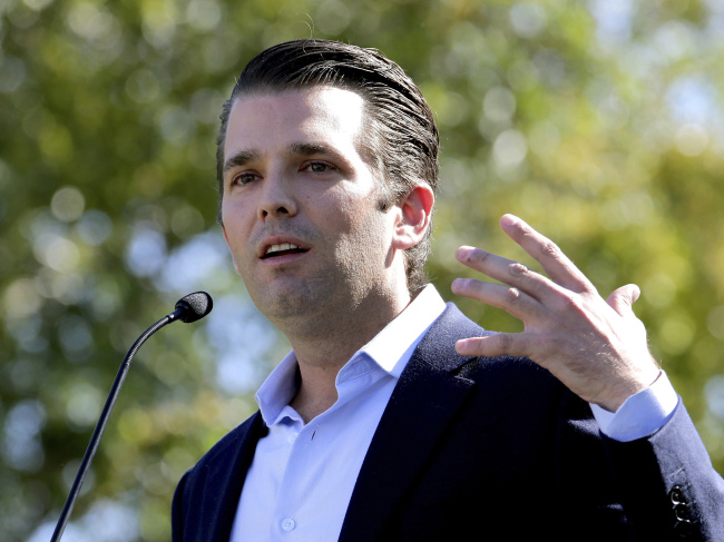 Donald Trump Jr.   AP-Yonhap