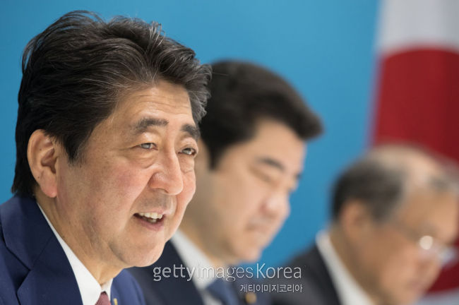 지난 7~8일(현지시간) 독일 함부르크에서 열린 G20 정상회의에 참석한 아베 신조 일본 총리 [사진=게티이미지]