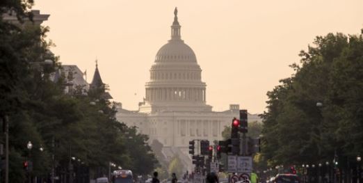 US Congress building in Washington on July 13, 2017. (AP/Yonhap)