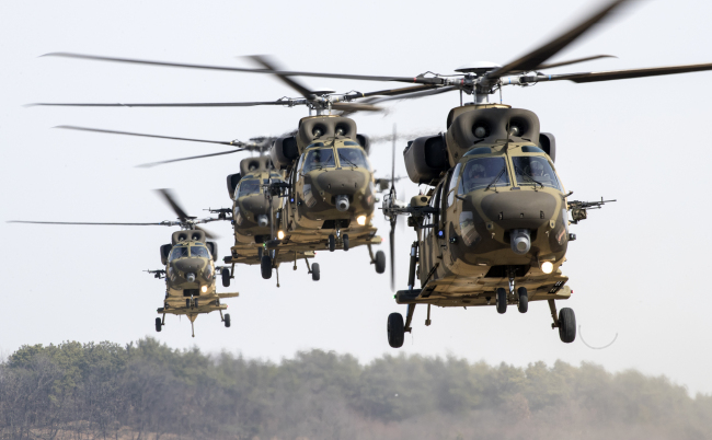 Surion helicopter. Yonhap