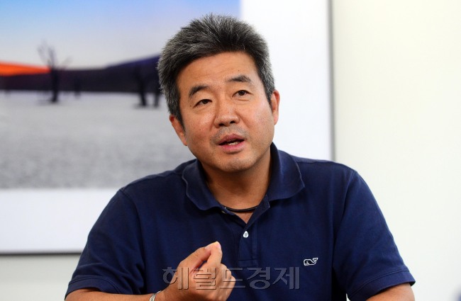 이종은 디엔에이링크 대표는 회사의 새로운 모멘템으로 ‘마우스 아바타’ 사업을 내세웠다. 이상섭 기자/babtong@