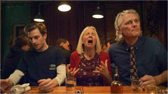 (From left) Director Peter Vack stars in “A--holes” with his parents, Jane and Ron Brown. (BIFAN)