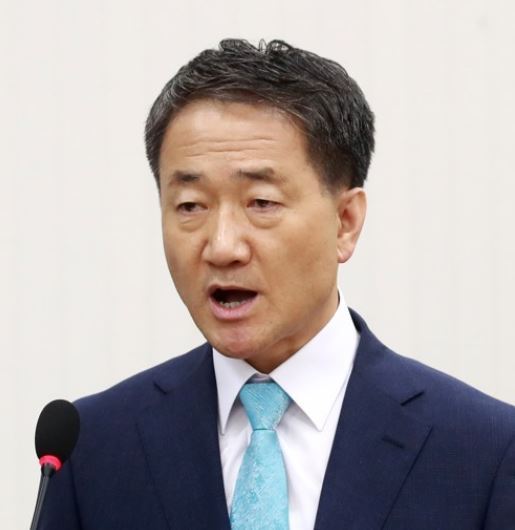 Health and Welfare Minister Park Neung-hoo speaks during his confirmation hearing at the National Assembly on July 18, 2017. (Yonhap)