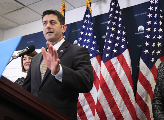 US House Speaker Paul Ryan. Yonhap