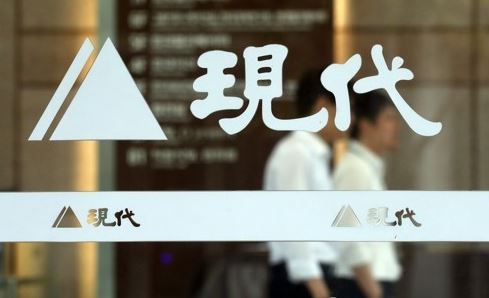 This photo taken on July 4, 2017, shows the lobby of the headquarters of Hyundai Asan Corp. in Seoul. (Yonhap)