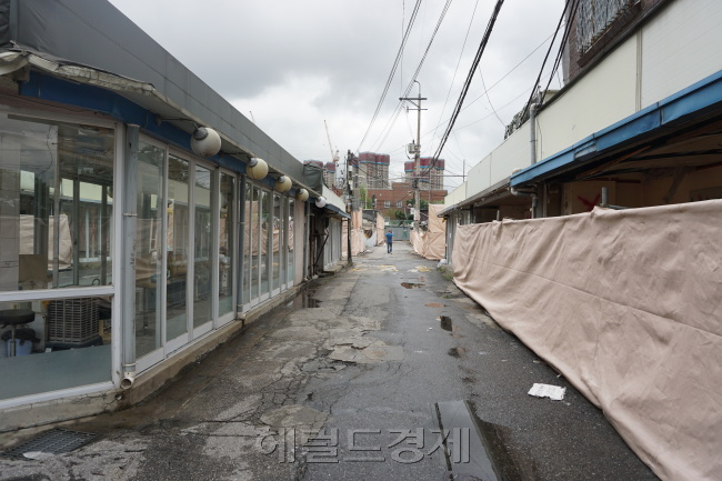 31일 오후 3시께 서울 동대문구 전농동 588번지. [사진=박로명 기자/dodo@heraldcorp.com]