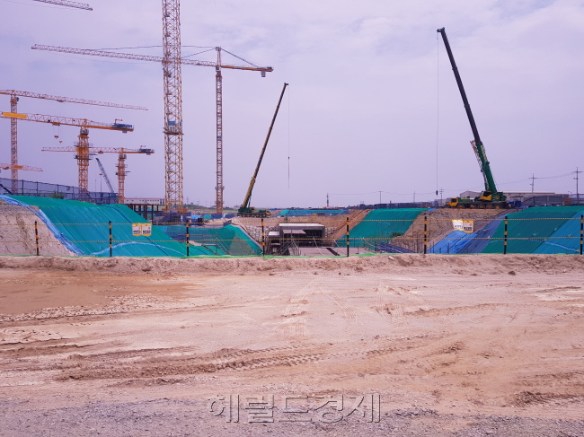 신고리 원전 건설 현장 [사진=이정주 기자/sagamore@heraldcorp.com]