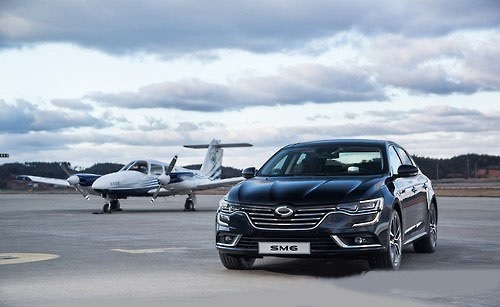 The SM6 midsize sedan (Photo courtesy of Renault Samsung) (Yonhap)