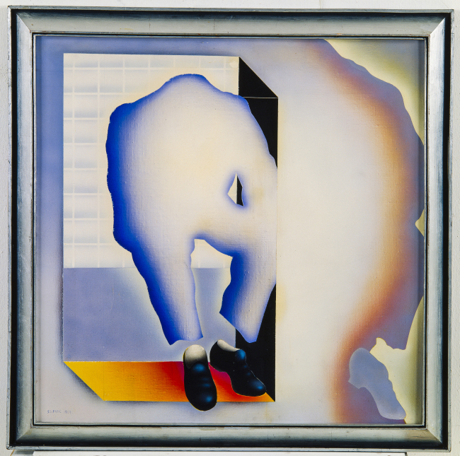 박서보, 유전질 No 6-69, 1969. [사진제공=서울시립미술관]