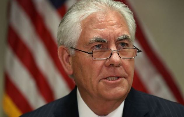 US Secretary of State Rex Tillerson