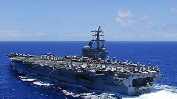 The USS Ronald Reagan (Yonhap)