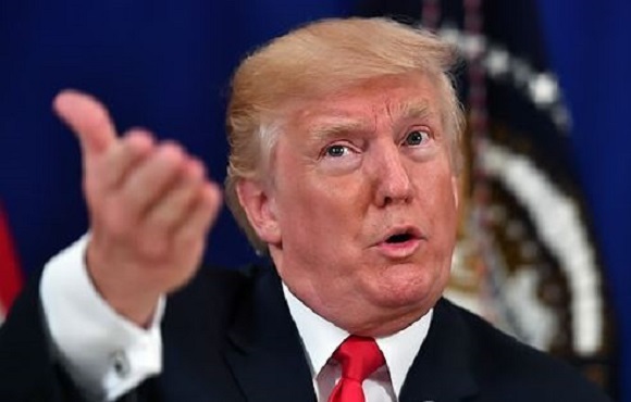 US President Donald Trump. (AFP-Yonhap)