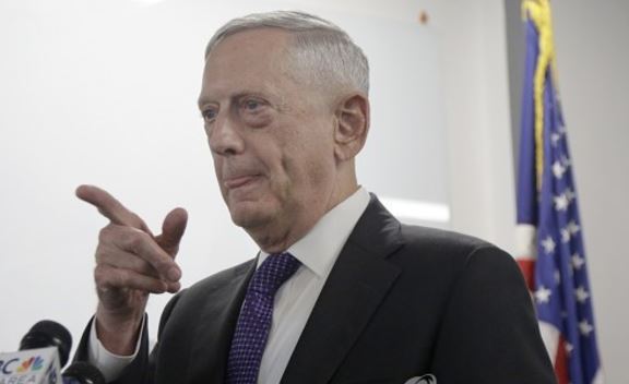 Defense Secretary Jim Mattis (Yonhap)