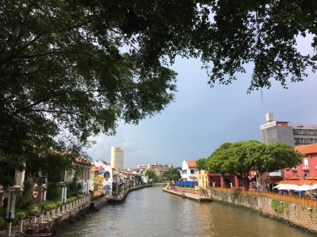 Melaka riverside, Malaysia (Ock Hyun-ju/The Korea Herald)