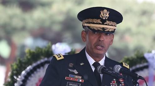 USFK chief Gen. Vincent K Brooks. (Yonhap)