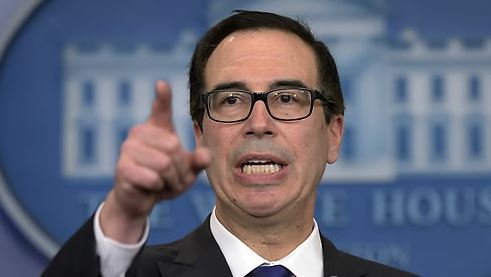 US Treasury Secretary Steven T. Mnuchin. (AP-Yonhap)
