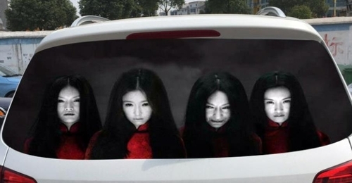 상향등 복수 스티커' 모습
[SNS 캡쳐] 기사속 내용과는 상관없는 사진입니다
