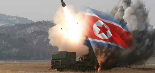 This image, provided by Yonhap News TV, represents a North Korea missile launch. (Yonhap)