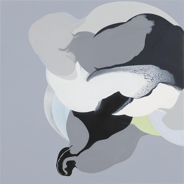 홍수연, Equilibrium Explosion, 5,70×70cm, acrylic on canvas. 2015  [제공=누크갤러리]