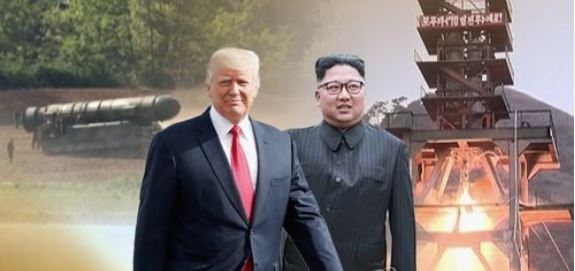 US President Donald Trump and North Korean leader Kim Jong-un. (Yonhap)