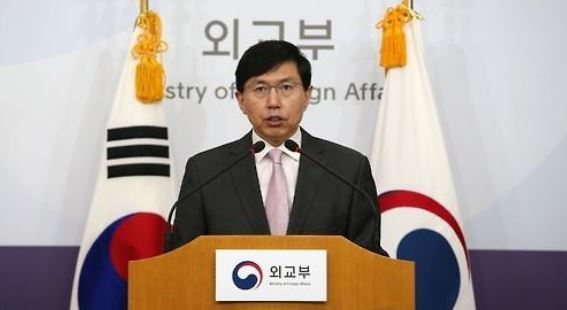 Foreign Ministry spokesman Cho June-hyuck. (Yonhap)