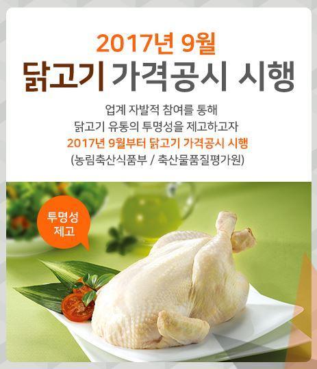 닭고기 가격공시제가 시행됐지만, 아직까지 한계가 많은 정책이라는 비판이 나오고 있다. 업체명이 익명으로 처리되고, 납품가도 업체들의 자발 공시로 공개돼 소비자들이 정확한 정보를 얻기엔 부족하다는 지적이다.  [연합뉴스]